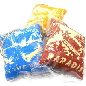 Midwest CBK 3 Lake Themed Pillow Cabin Decor Christmas Ornaments